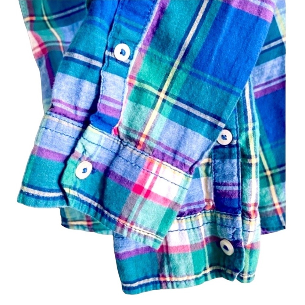 Hollister plaid button down shirt. - Picture 4 of 7